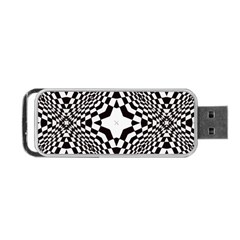 Tile Repeating Pattern Texture Portable Usb Flash (two Sides) by Ndabl3x