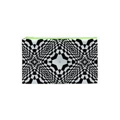 Tile Repeating Pattern Texture Cosmetic Bag (xs)