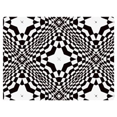 Tile Repeating Pattern Texture Two Sides Premium Plush Fleece Blanket (extra Small) by Ndabl3x