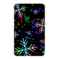 Snowflakes Snow Winter Christmas Memory Card Reader (rectangular) by Ndabl3x