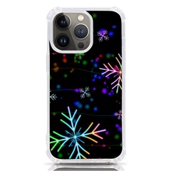 Snowflakes Snow Winter Christmas Iphone 13 Pro Tpu Uv Print Case by Ndabl3x