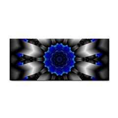 Kaleidoscope Abstract Round Hand Towel by Ndabl3x