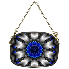 Kaleidoscope Abstract Round Chain Purse (one Side) by Ndabl3x