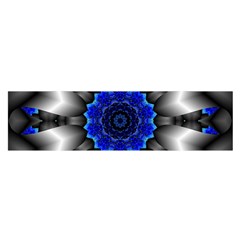 Kaleidoscope Abstract Round Oblong Satin Scarf (16  X 60 ) by Ndabl3x