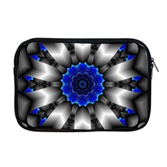 Kaleidoscope Abstract Round Apple Macbook Pro 17  Zipper Case by Ndabl3x