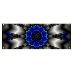 Kaleidoscope Abstract Round Banner And Sign 8  X 3  by Ndabl3x