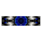 Kaleidoscope Abstract Round Banner and Sign 4  x 1  Front