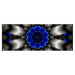 Kaleidoscope Abstract Round Banner and Sign 8  x 3  Front