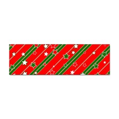 Christmas Paper Star Texture Sticker (bumper)