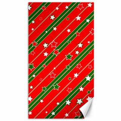 Christmas Paper Star Texture Canvas 40  X 72 