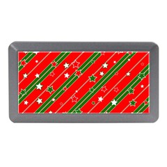 Christmas Paper Star Texture Memory Card Reader (mini) by Ndabl3x