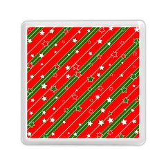 Christmas Paper Star Texture Memory Card Reader (square) by Ndabl3x