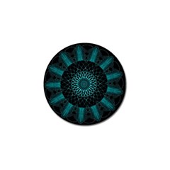 Ornament District Turquoise Golf Ball Marker by Ndabl3x