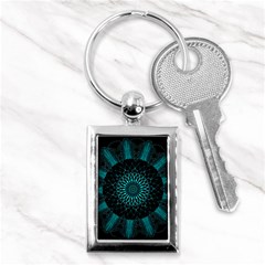 Ornament District Turquoise Key Chain (rectangle) by Ndabl3x