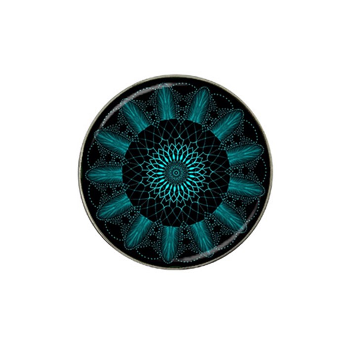 Ornament District Turquoise Hat Clip Ball Marker