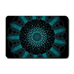 Ornament District Turquoise Small Doormat