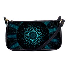 Ornament District Turquoise Shoulder Clutch Bag