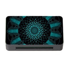 Ornament District Turquoise Memory Card Reader With Cf by Ndabl3x