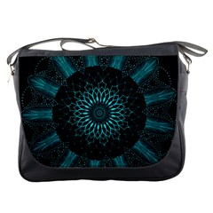 Ornament District Turquoise Messenger Bag by Ndabl3x