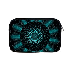 Ornament District Turquoise Apple Macbook Pro 13  Zipper Case by Ndabl3x