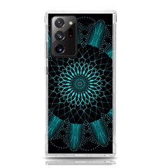 Ornament District Turquoise Samsung Galaxy Note 20 Ultra Tpu Uv Case by Ndabl3x