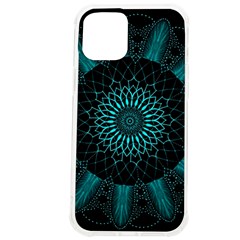 Ornament District Turquoise Iphone 12 Pro Max Tpu Uv Print Case by Ndabl3x