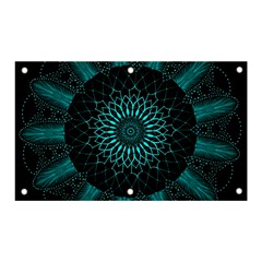 Ornament District Turquoise Banner And Sign 5  X 3 