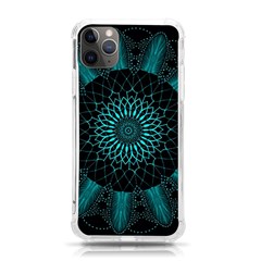 Ornament District Turquoise Iphone 11 Pro Max 6 5 Inch Tpu Uv Print Case by Ndabl3x