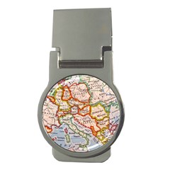 Map Europe Globe Countries States Money Clips (round)  by Ndabl3x