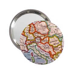 Map Europe Globe Countries States 2 25  Handbag Mirrors by Ndabl3x