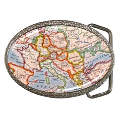 Map Europe Globe Countries States Belt Buckles by Ndabl3x