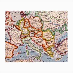 Map Europe Globe Countries States Small Glasses Cloth by Ndabl3x