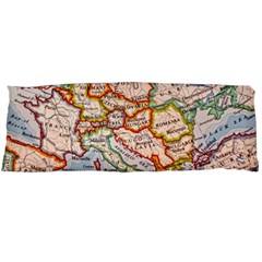 Map Europe Globe Countries States Body Pillow Case (dakimakura) by Ndabl3x