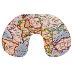 Map Europe Globe Countries States Travel Neck Pillow