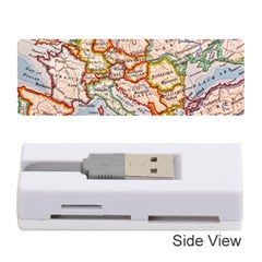 Map Europe Globe Countries States Memory Card Reader (stick) by Ndabl3x