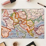 Map Europe Globe Countries States Cosmetic Bag (XXL) Back