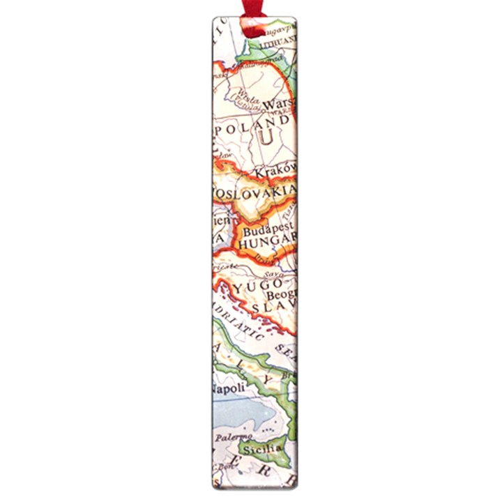 Map Europe Globe Countries States Large Book Marks