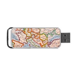 Map Europe Globe Countries States Portable Usb Flash (two Sides) by Ndabl3x