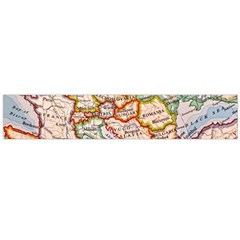 Map Europe Globe Countries States Large Premium Plush Fleece Scarf  by Ndabl3x