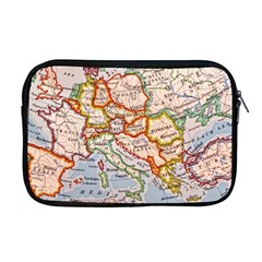 Map Europe Globe Countries States Apple Macbook Pro 17  Zipper Case by Ndabl3x