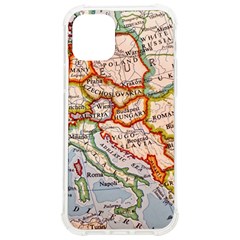 Map Europe Globe Countries States Iphone 12/12 Pro Tpu Uv Print Case by Ndabl3x