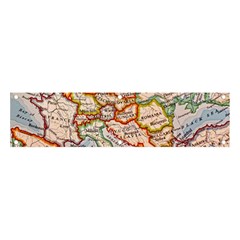 Map Europe Globe Countries States Banner And Sign 4  X 1  by Ndabl3x