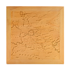 Map Europe Globe Countries States Wood Photo Frame Cube by Ndabl3x