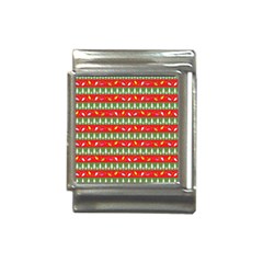 Christmas Papers Red And Green Italian Charm (13mm) by Ndabl3x