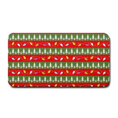 Christmas Papers Red And Green Medium Bar Mat by Ndabl3x