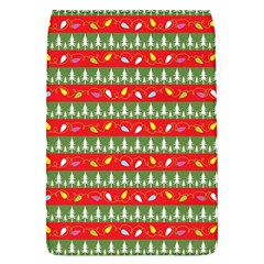 Christmas Papers Red And Green Removable Flap Cover (l) by Ndabl3x