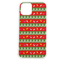 Christmas Papers Red And Green Iphone 12 Pro Max Tpu Uv Print Case by Ndabl3x