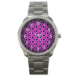 Digital Art Artwork Abstract Sport Metal Watch Front