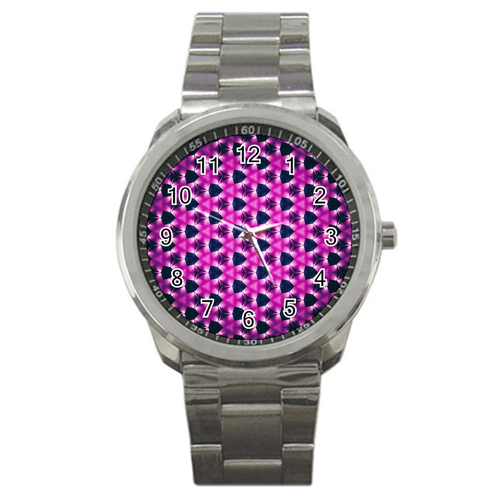 Digital Art Artwork Abstract Sport Metal Watch