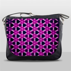 Digital Art Artwork Abstract Messenger Bag by Ndabl3x